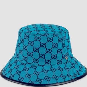 Gucci GG Multicolor canvas fedora (bucket hat) M